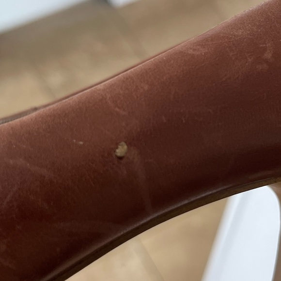 Aldo Brown Leather High Heels - Picture 7 of 8